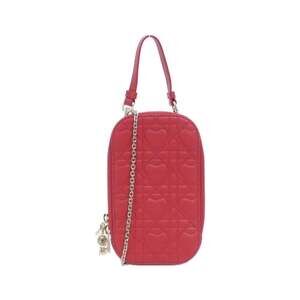 CHRISTIAN DIOR Red Shoulder Bag